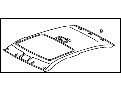 Toyota 63310-06090-B0 Headlining Assy, Roof