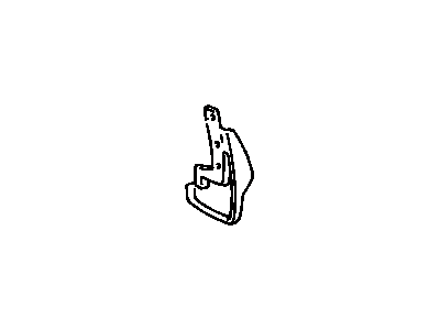 2002 Toyota Solara Mud Flaps - 76625-06010-A0