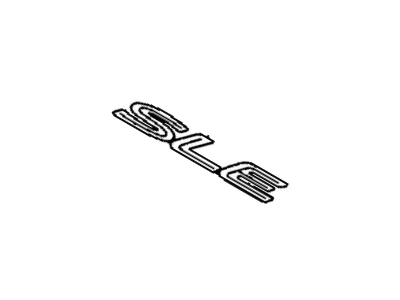 Toyota Solara Emblem - 75443-06090