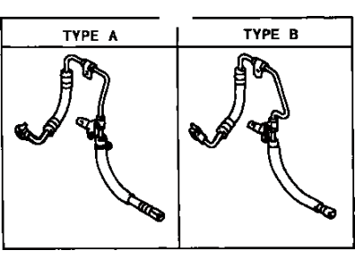 Toyota 44411-33070 Hose, Pressure Feed