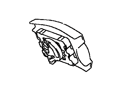 Toyota 45130-06070-A0 Button Assy, Horn