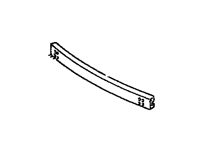 Toyota 52131-06030 Reinforcement, Front Bumper