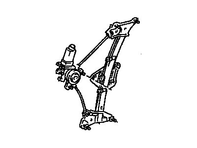 2003 Toyota Solara Window Regulator - 69810-06031