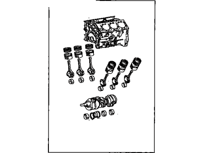 Toyota 11400-0A091 Block Assy, Short