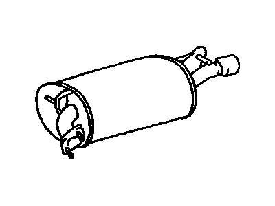 Toyota 17440-0A011 Exhaust Tail Pipe Assembly