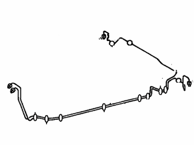 Toyota 47321-06070 Tube, Rear Brake