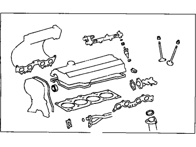 Toyota 04112-09020 Gasket Kit, Engine Valve Grind