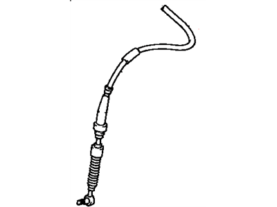 Toyota 33820-06110 Cable Assy, Transmission Control