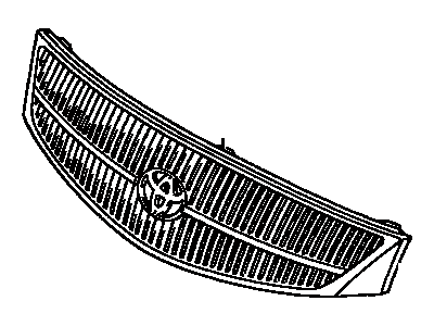 Toyota 53111-33100 Radiator Grille