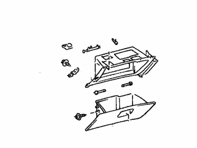 Toyota 55303-AA010-A0 Panel, Instrument Panel Finish, Lower RH