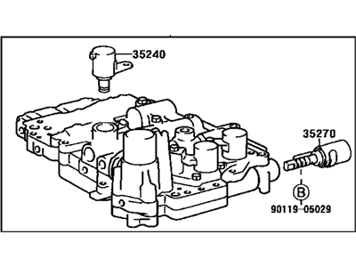 2003 Toyota Camry Valve Body - 35410-06010