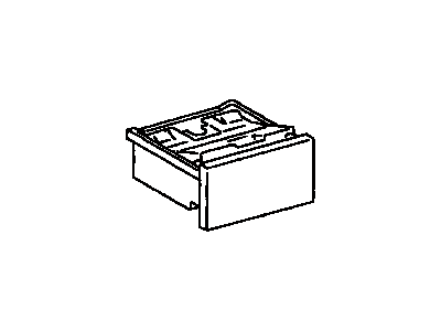 Toyota 74102-33060 Box Sub-Assy, Front Ash Receptacle