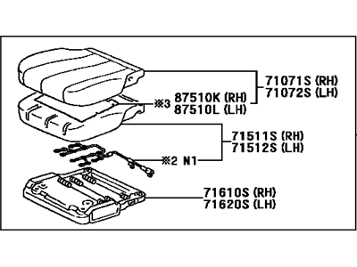 Toyota 71420-06240-A0