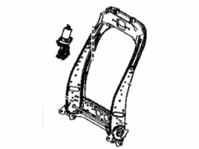 Toyota 71014-12660 Frame Sub-Assembly, Fr S