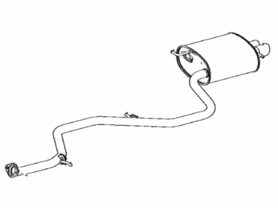 2021 Toyota Corolla Exhaust Pipe - 17430-37690