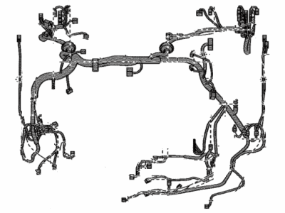 Toyota 82111-1KB31 Wire, Engine Room Ma