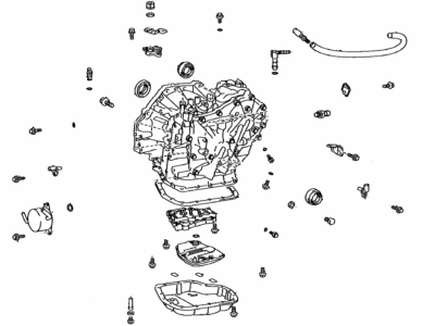 Toyota 30400-12740 TRANSAXLE Assembly, Cont