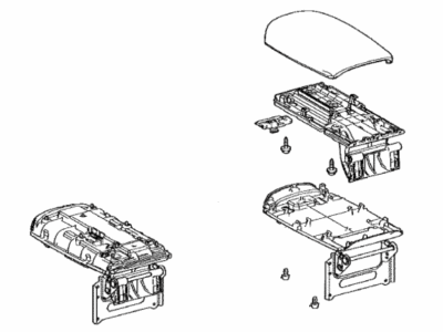 Toyota 58905-12B20-E1 Door Sub-Assembly, CONSO