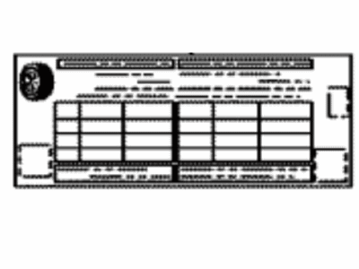 Toyota 42661-12R90 Label, Tire Pressure