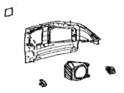 Toyota 76973-12020-C0 Cover, Rr Under Side