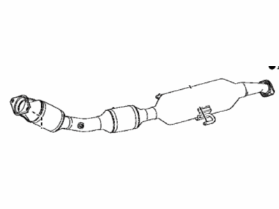 Toyota 17410-24230 Exhaust Pipe Assembly