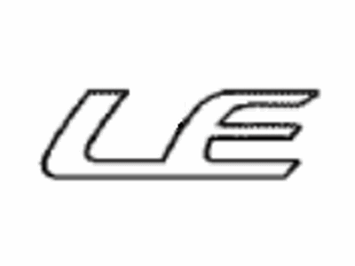 2022 Toyota Corolla Emblem - 75444-02D10