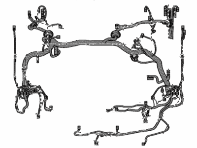 Toyota 82111-1HY91 Wire, Engine Room Ma