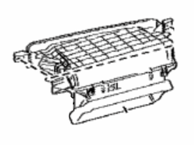 Toyota 87220-12111 Duct Assembly, Air
