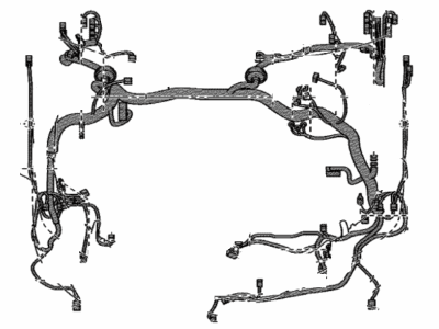 Toyota 82111-1HZ61 Wire, Engine Room Ma