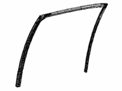 Toyota 68142-12340 Run, Rr Door Glass