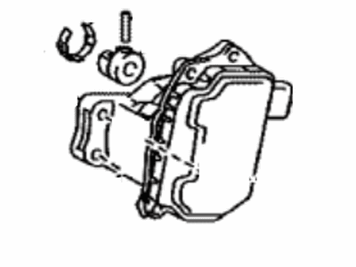 Toyota 222A0-37025 Controller Assembly, Cv