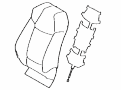 2022 Toyota Corolla Seat Cover - 71073-1AL00-B1