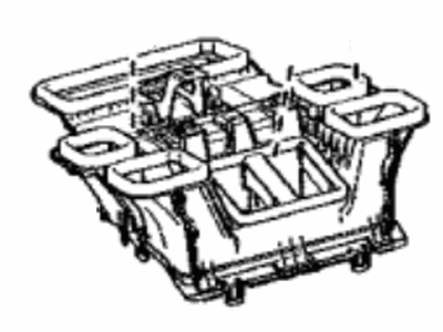 Toyota 55990-12090 Nozzle Assembly, DEFROST