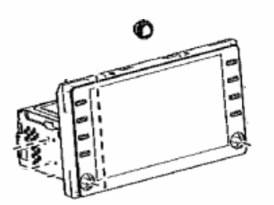 Toyota 86140-12651 RECEIVER ASSY, RADIO