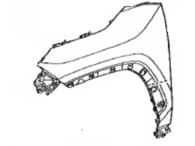 Toyota RAV4 Fender - 53812-42360