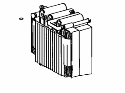 1983 Toyota Tercel Evaporator - 88501-16050