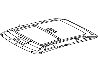 Toyota 63310-16180 HEADLINING Assembly, Roof