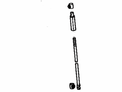 Toyota 35530-16010 Rod Assy, Throttle Link Connecting