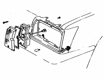 Toyota 81620-16140 Lamp Assy, Parking & Clearance, LH