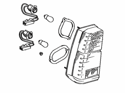 1983 Toyota Tercel Back Up Light - 81560-80141