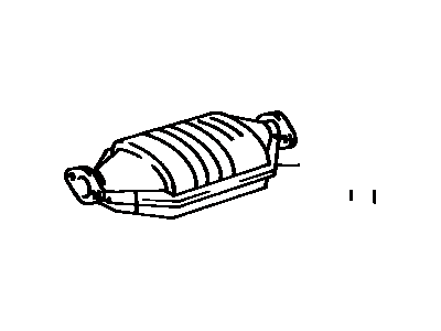 Toyota 18450-15110 Catalytic Converter Assembly