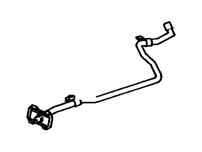 Toyota 17350-15060 Pipe, Converter Air Inlet