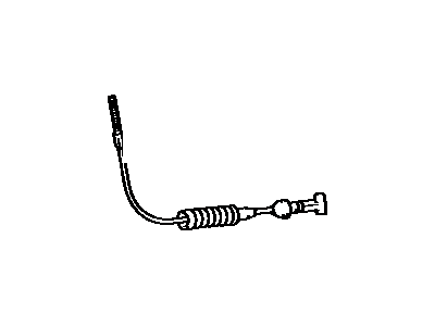 Toyota 46410-16020 Cable Assembly, Parking Brake