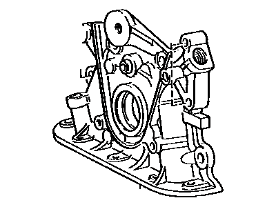 Toyota 15120-15011 Body Sub-Assy, Oil Pump