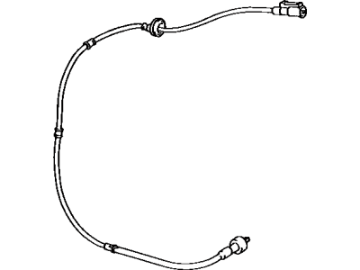 1983 Toyota Tercel Speedometer Cable - 83710-16080