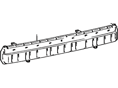 Toyota 52023-16060 Reinforcement Sub-Assembly, Rear Bumper