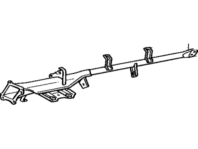 Toyota 55330-16020 Reinforcement, Instrument Panel