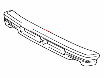 Toyota 52611-16030 Absorber, Front Bumper Energy