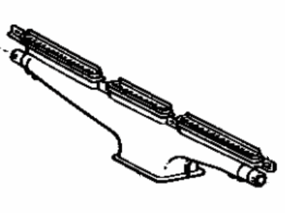 Toyota 55950-16030 Nozzle Assembly, DEFROSTER