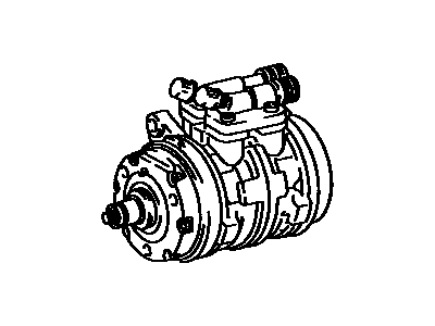 Toyota 88320-16031 Compressor Assembly, Cooler